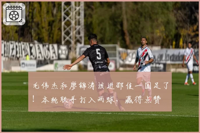 毛伟杰和廖锦涛该进邵佳一国足了!本轮联手打入两球,赢得点赞