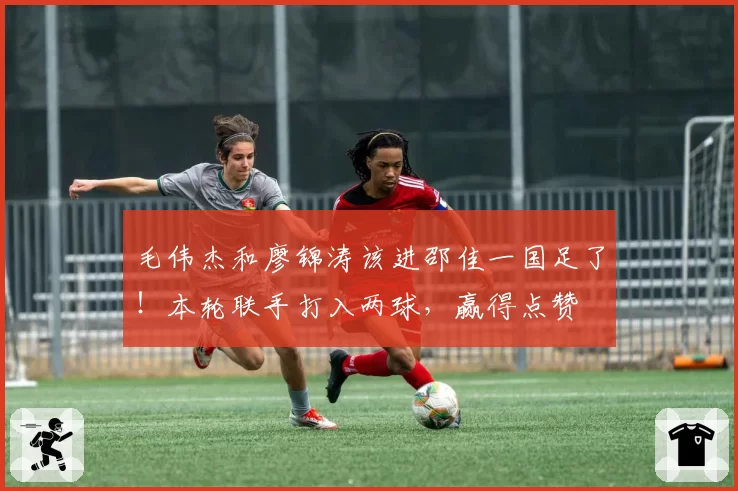 毛伟杰和廖锦涛该进邵佳一国足了!本轮联手打入两球,赢得点赞